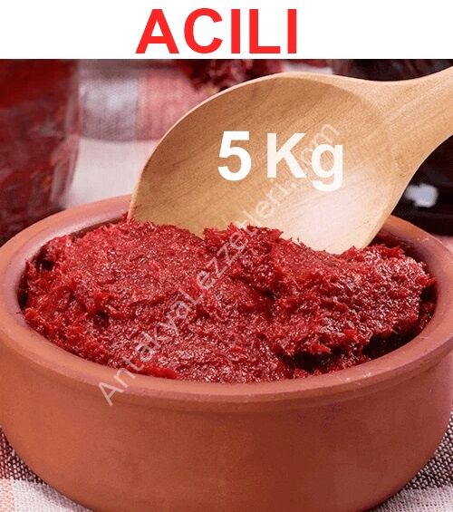 Antakya Biber Salçası Acılı 5 Kg