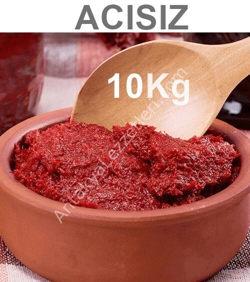 Antakya Biber Salçası Acısız 10 Kg